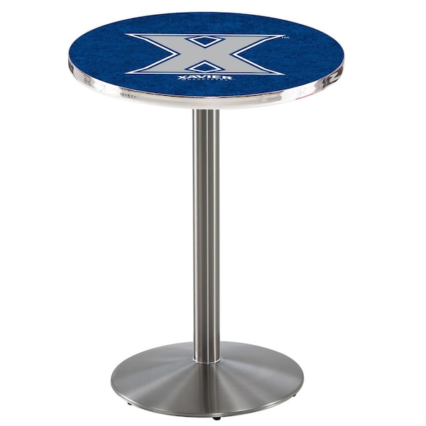 Holland Bar Stool Co 36" Stainless Steel Xavier Pub Table L214S3628Xavier - main